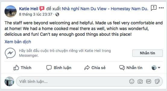Nam Du View Guest House מראה חיצוני תמונה